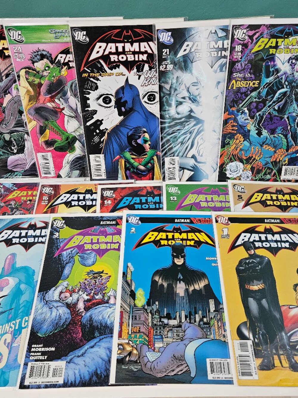 Batman and Robin Lot of 14 #1-25 DC Comics 2009-2011 C-005 1st app Pyg